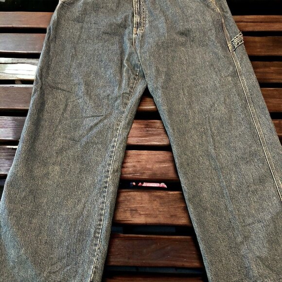 Signature by Levi Strauss & Co. Other - Levi Strauss Signature Workwear Carpenter Blue Jeans Sz 42x30 Vintage